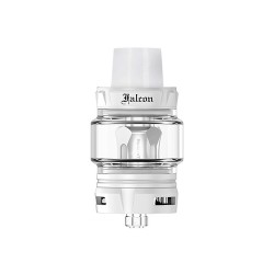 Authentic Horizon Falcon Sub Ohm Tank Clearomizer - Pearl White, Stainless Steel, 0.16 Ohm, 7ml, 25mm Diameter