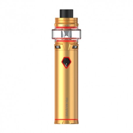 Authentic SMOKTech SMOK Stick V9 Max 4000mAh Mod + Stick V9 Max Tank Starter Kit - Gold, 0.15 Ohm, 8.5ml, 28mm Diameter