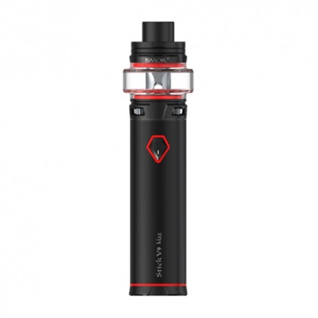 Authentic SMOKTech SMOK Stick V9 Max 4000mAh Mod + Stick V9 Max Tank Starter Kit - Black, 0.15 Ohm, 8.5ml, 28mm Diameter