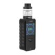 Authentic Digi Edge 200W Wireless Charging TC VW Box Mod + Specter Tank Kit - Black, 5~200W, 2 x 18650, 5.5ml