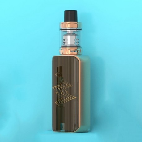 Authentic Vaporesso Luxe Nano 80W 2500mAh TC VW Box Mod + SKRR-S Mini Tank Kit - Bronze, 5~80W, 0.15 Ohm, 3.5ml