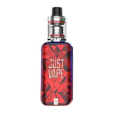 Authentic Vaporesso Luxe Nano 80W 2500mAh TC VW Box Mod + SKRR-S Mini Tank Kit - Red, 5~80W, 0.15 Ohm, 3.5ml