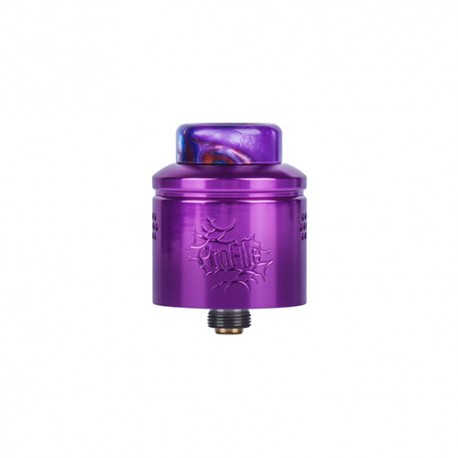 Authentic Wotofo Profile RDA Rebuildable Dripping Atomizer w/ BF Pin - Purple, Aluminum, 24mm Diameter