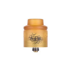 Authentic Wotofo Profile RDA Rebuildable Dripping Atomizer w/ BF Pin - Ultem, PEI + Stainless Steel, 24mm Diameter
