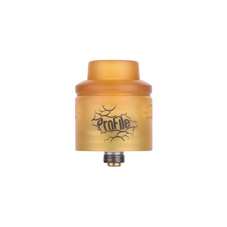 Authentic Wotofo Profile RDA Rebuildable Dripping Atomizer w/ BF Pin - Ultem, PEI + Stainless Steel, 24mm Diameter