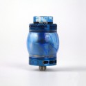 Authentic Advken Manta RTA Rebuildable Tank Atomizer Resin Edition - Blue, Resin + Stainless Steel, 4.5ml, 24mm Diameter