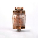 Authentic Advken Manta RTA Rebuildable Tank Atomizer Resin Edition - Coffee, Resin + Stainless Steel, 4.5ml, 24mm Diameter