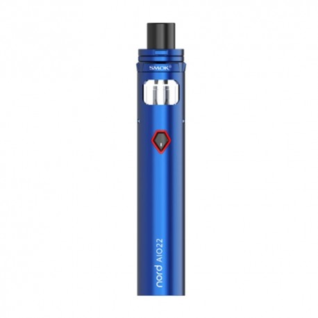 Authentic SMOKTech SMOK Nord AIO 22 60W 2000mAh All in One Starter Kit Standard Edition - Blue, 3.5ml, 0.6 Ohm / 1.4 Ohm