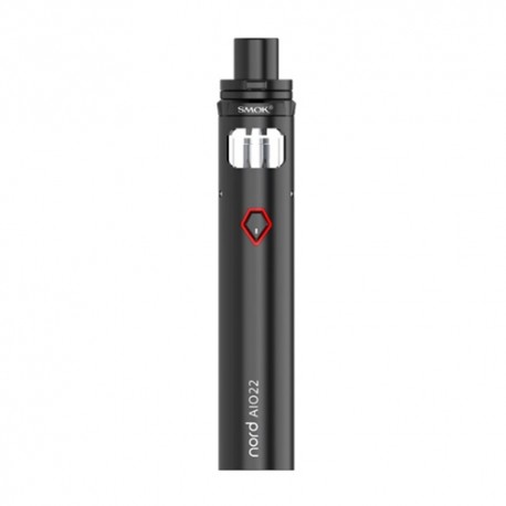 Authentic SMOKTech SMOK Nord AIO 22 60W 2000mAh All in One Starter Kit Standard Edition - Black, 3.5ml, 0.6 Ohm / 1.4 Ohm
