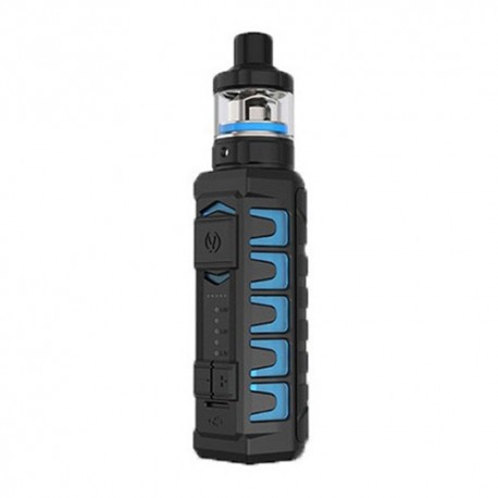 Authentic VandyVape AP Apollo 20W 900mAh VV Box Mod + MTL Sub Tank Kit - Frosted Cyan, 3.2~4V, 2ml, 1.8 Ohm / 1.5 Ohm