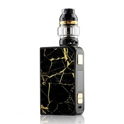 Authentic CoilART LUX 200W TC VW Variable Wattage Box Mod + LUX Mesh Tank Kit - Black, 5~200W, 2 x 18650, 5.5ml