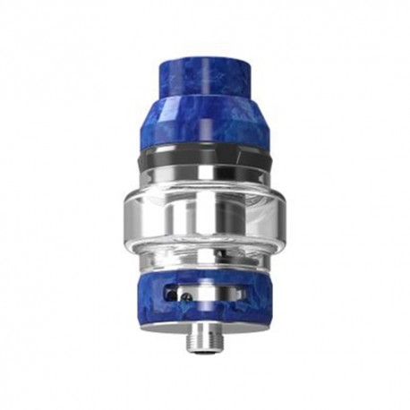 Authentic CoilART LUX Sub Ohm Tank Clearomizer - Blue, Resin + Stainless Steel, 5.5ml, 0.15 Ohm, 25mm Diameter