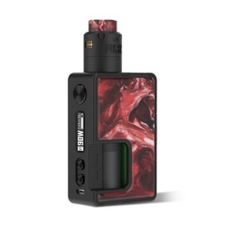 Authentic VandyVape Pulse X 90W TC VW Squonk Box Mod + Pulse X BF RDA Kit - Red Pomegranate, 5~90W, 1 x 18650 / 20700 / 21700