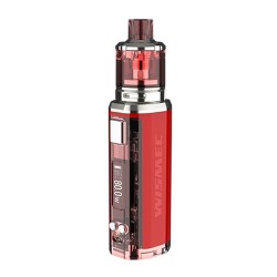 Authentic Wismec SINUOUS V80 80W TC VW Box Mod + Amor NSE Tank Kit - Red, 1~80W, 1 x 18650, 3ml, 0.27 / 1.3 Ohm