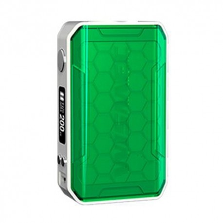 Authentic Wismec SINUOUS V200 200W TC VW Variable Wattage Box Mod - Green, 1~200W, 2 x 18650