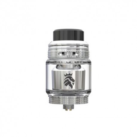 Authentic KAEES Solomon 3 RTA Rebuildable Tank Atomizer - Silver, Stainless Steel, 5.5ml, 25mm Diameter