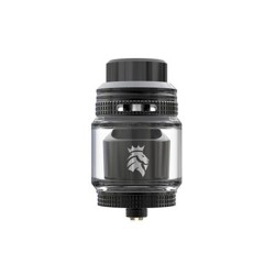 Authentic KAEES Solomon 3 RTA Rebuildable Tank Atomizer - Black, Stainless Steel, 5.5ml, 25mm Diameter