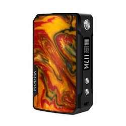 Authentic Voopoo Drag Mini 117W 4400mAh TC VW Variable Wattage Box Mod - B-Lava, Zinc Alloy + Resin, 5~117W