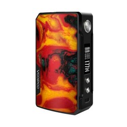 Authentic Voopoo Drag 2 177W TC VW Variable Wattage Box Mod - B-Fire Cloud, Zinc Alloy + Resin, 5~177W, 2 x 18650