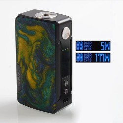 Authentic Voopoo Drag 2 177W TC VW Variable Wattage Box Mod - B-Island, Zinc Alloy + Resin, 5~177W, 2 x 18650