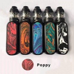 Authentic OBS Cube 80W 3000mAh VW Variable Wattage Starter Kit - Poppy, Zinc Alloy + Resin + SS, 5~80W, 4ml, 0.2 Ohm