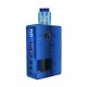 Authentic Blitz Vigor 81W TC VW Squonk Box Mod + Ghoul BF RDA Kit - Blue, 5~81W, 1 x 18650 / 20700, 10ml, 22mm Diameter