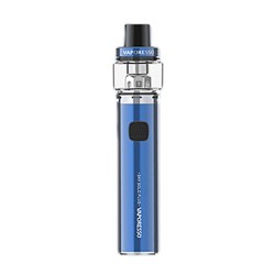 [Ships from Bonded Warehouse] Authentic Vaporesso Sky Solo Plus 3000mAh Starter Kit - Blue, 0.18 Ohm, 8ml, 30mm Diameter