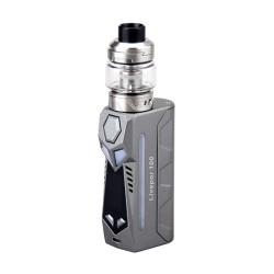 Authentic Yosta Livepor 100W TC VW Box Mod + IGVI M2 Tank Kit - Grey, 5~100W, 1 x 18650 / 20700 / 21700, 6ml, 0.15 Ohm