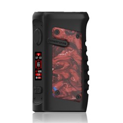 Authentic VandyVape Jackaroo 100W TC VW Variable Wattage Box Mod - Red Pomegranate, 5~100W, 1 x 18650 / 20700 / 21700