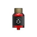 Authentic IJOY Katana RDA Rebuildable Dripping Atomizer w/ BF Pin - Mirror Red, Stainless Steel, 24mm Diameter