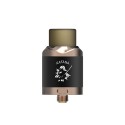 Authentic IJOY Katana RDA Rebuildable Dripping Atomizer w/ BF Pin - Red Copper, Stainless Steel, 24mm Diameter