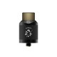 Authentic IJOY Katana RDA Rebuildable Dripping Atomizer w/ BF Pin - Mirror Black, Stainless Steel, 24mm Diameter