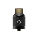 Authentic IJOY Katana RDA Rebuildable Dripping Atomizer w/ BF Pin - Mirror Black, Stainless Steel, 24mm Diameter