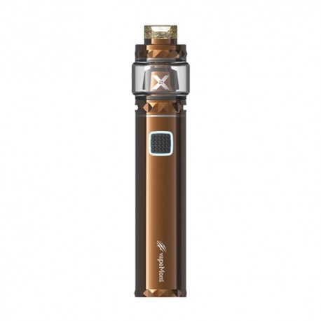 Authentic Vapemons X2 Stick Pen 80W 3000mAh Battery Mod Starter Kit - Coffee, 0.15ohm, 5ml