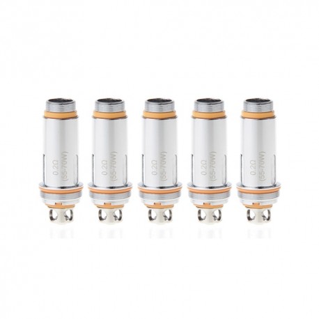 Authentic Aspire Replacement Coil Head for Cleito / Cleito EXO Tank - 0.2 Ohm (55~70W) (5 PCS)