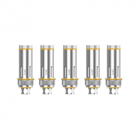 Authentic Aspire Replacement Coil Head for Cleito / Cleito EXO Tank - 0.4 Ohm (40~55W) (5 PCS)