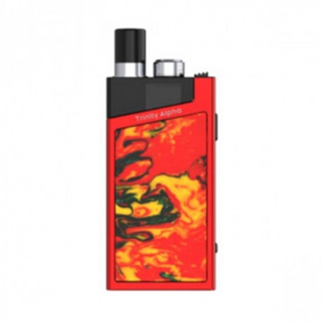 Authentic SMOKTech SMOK Trinity Alpha Resin 1000mAh Pod Starter Kit Standard Edition - Red, 2.8ml