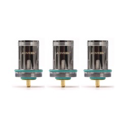 Authentic Advken Dark Mesh Replacement Single Mesh Coil Head - 0.15 Ohm (50~80W) (3 PCS)
