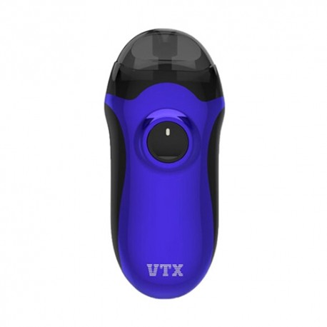 Authentic Vapee VTX 480mAh VV Pod System Starter Kit - Blue, 3.2~4.2V, 2.5ml