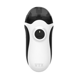 Authentic Vapee VTX 480mAh VV Pod System Starter Kit - White, 3.2~4.2V, 2.5ml