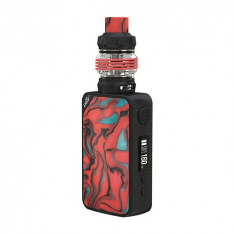 Authentic Eleaf iStick Mix 160W TC VW Variable Wattage Box Mod + ELLO POP Tank Kit - Hell Witch, 2 x 18650, 6.5ml, 0.2 Ohm