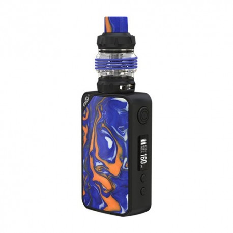 Authentic Eleaf iStick Mix 160W TC VW Variable Wattage Box Mod + ELLO POP Tank Kit - Seabed Snaker, 2 x 18650, 6.5ml, 0.2 Ohm