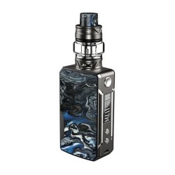 Authentic Voopoo Drag Mini 117W 4400mAh TC VW Box Mod + UForce T2 Tank Kit - Platinum-Phthalo, 5~117W, 0.6 / 0.13 Ohm, 5ml