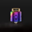 Authentic GeekVape Tengu RDA Rebuildable Dripping Atomizer w/ BF Pin - Rainbow, Stainless Steel, 24mm Diameter