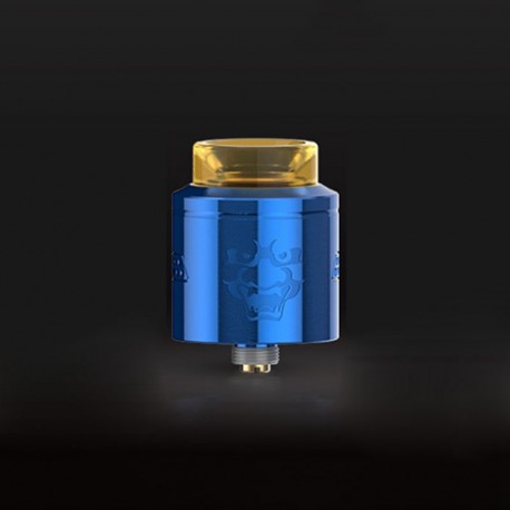 Authentic GeekVape Tengu RDA Rebuildable Dripping Atomizer w/ BF Pin - Blue, Stainless Steel, 24mm Diameter