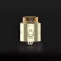 Authentic GeekVape Tengu RDA Rebuildable Dripping Atomizer w/ BF Pin - Gold, Stainless Steel, 24mm Diameter