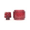 Authentic Vapesoon Replacement Tank Tube + Drip Tip Kit for Uwell Crown 4 Tank - Red, Resin, 6ml