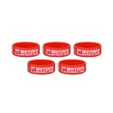 Authentic Wotofo Band Tank Protector Silicone Anti-slip Ring - Red (5 PCS)