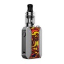 Authentic Voopoo Drag Baby Trio 25W 1500mAh TC VW Variable Wattage Mod Kit - Fiesta, 5~25W, 1.8ml, 0.6 / 1.2 Ohm