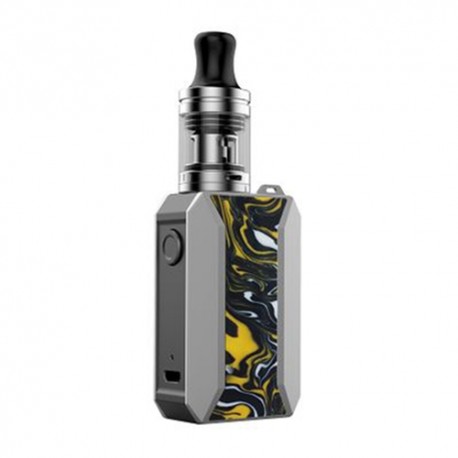 Authentic Voopoo Drag Baby Trio 25W 1500mAh TC VW Variable Wattage Mod Kit - Ceylon Yellow, 5~25W, 1.8ml, 0.6 / 1.2 Ohm